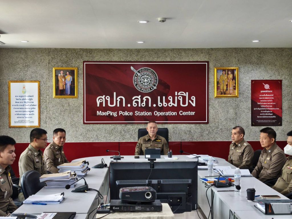 รอง ผบก.ภ.จว.เชียงใหม่ ตรวจราชการ