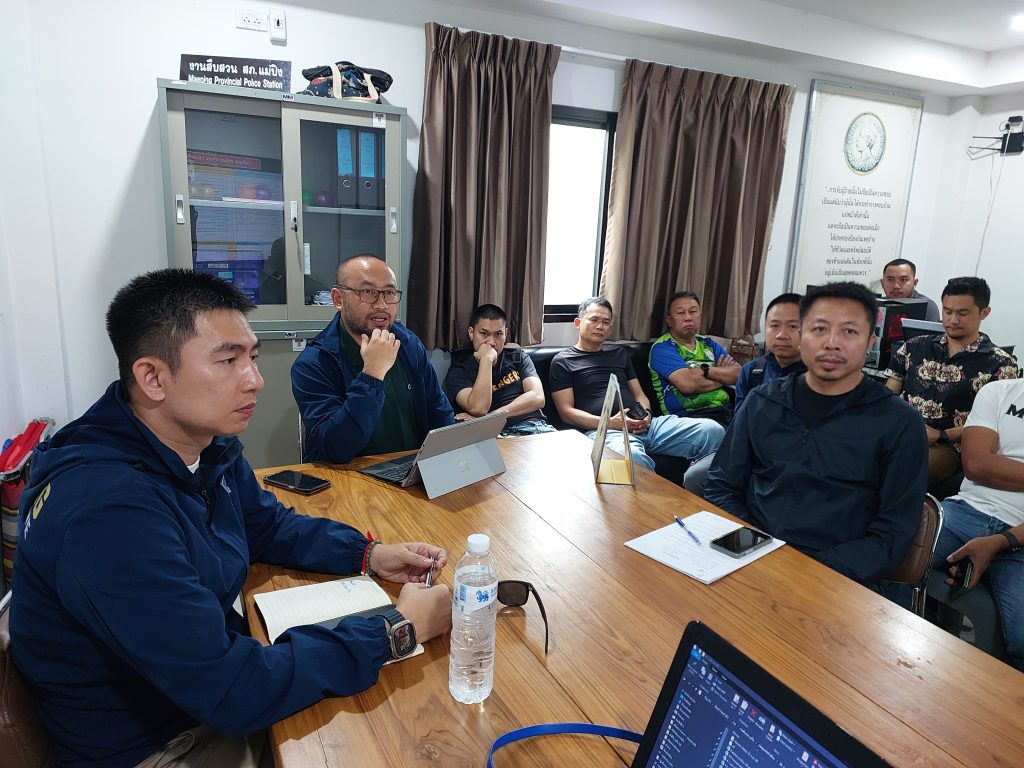 ประชุมงานสืบสวน