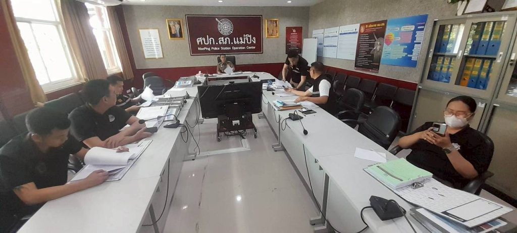 ผกก.สภ.แม่ปิง ตรวจความพร้อมรอรับการตรวจราชการ